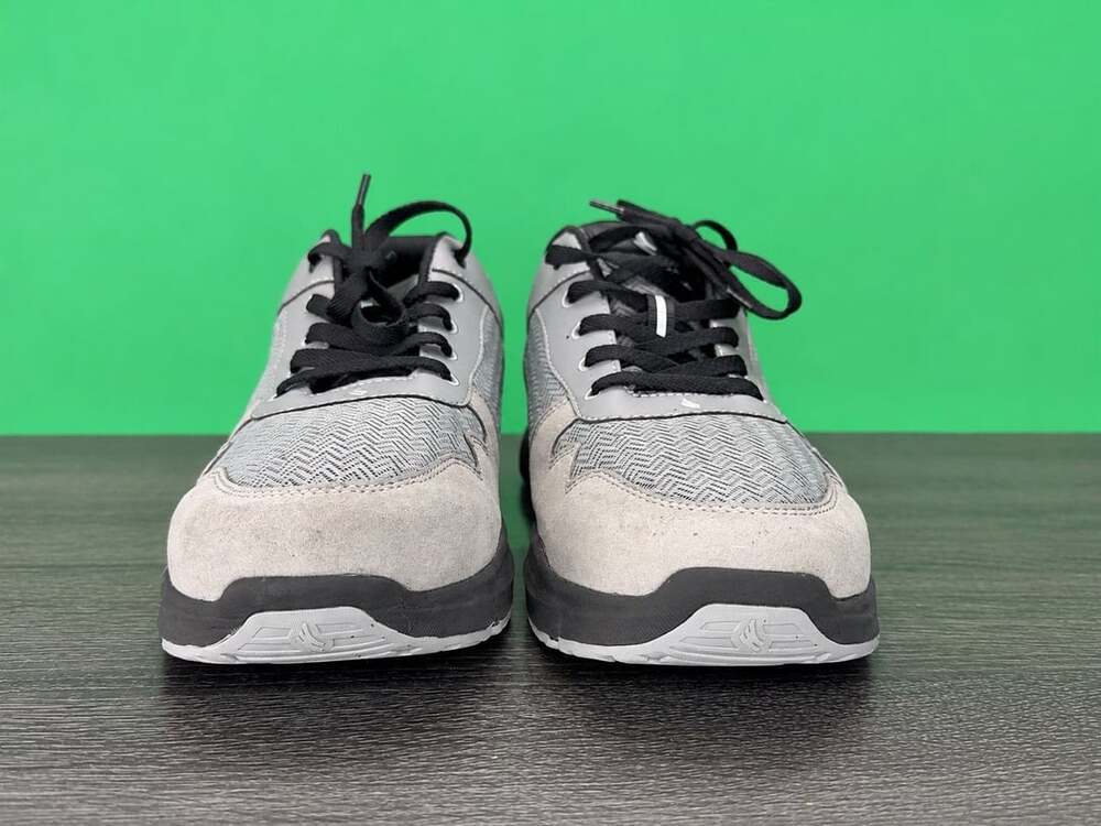 Walk Hero Walking Shoes Size 13 Wide Gray Orthopedic Arch Support